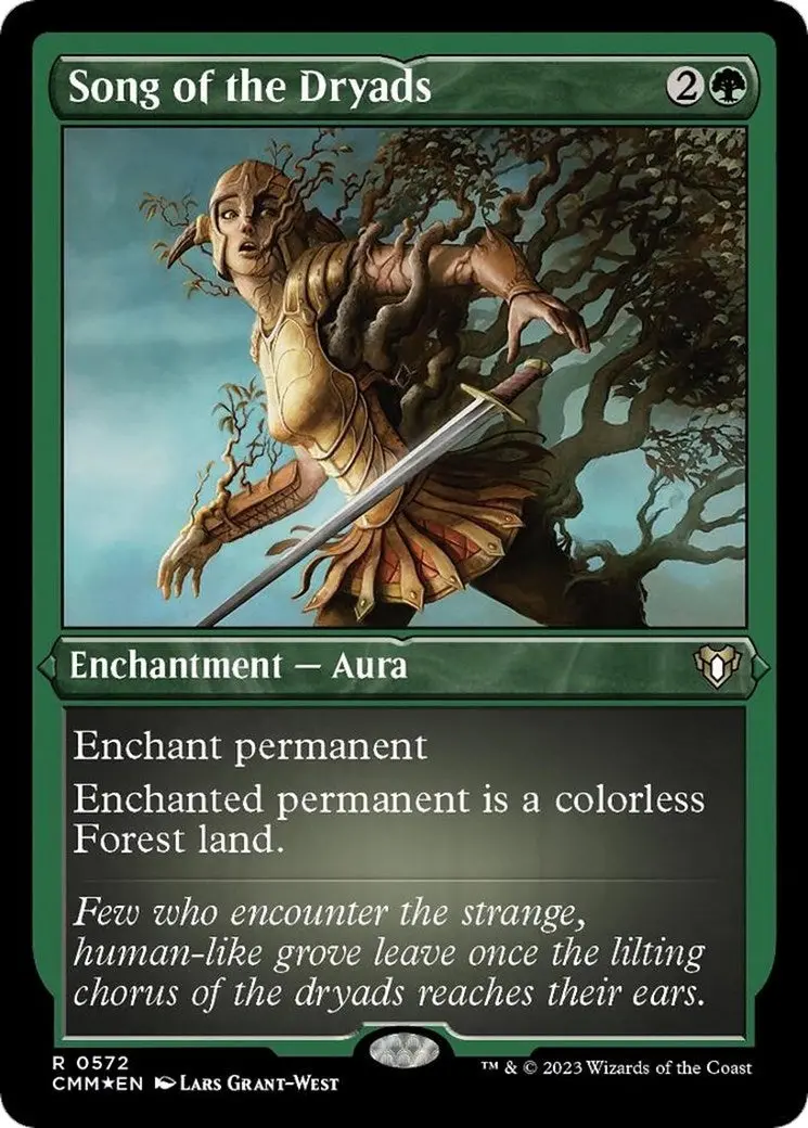 Song Of The Dryads (Foil Etched) (572) (Cmm) 1
