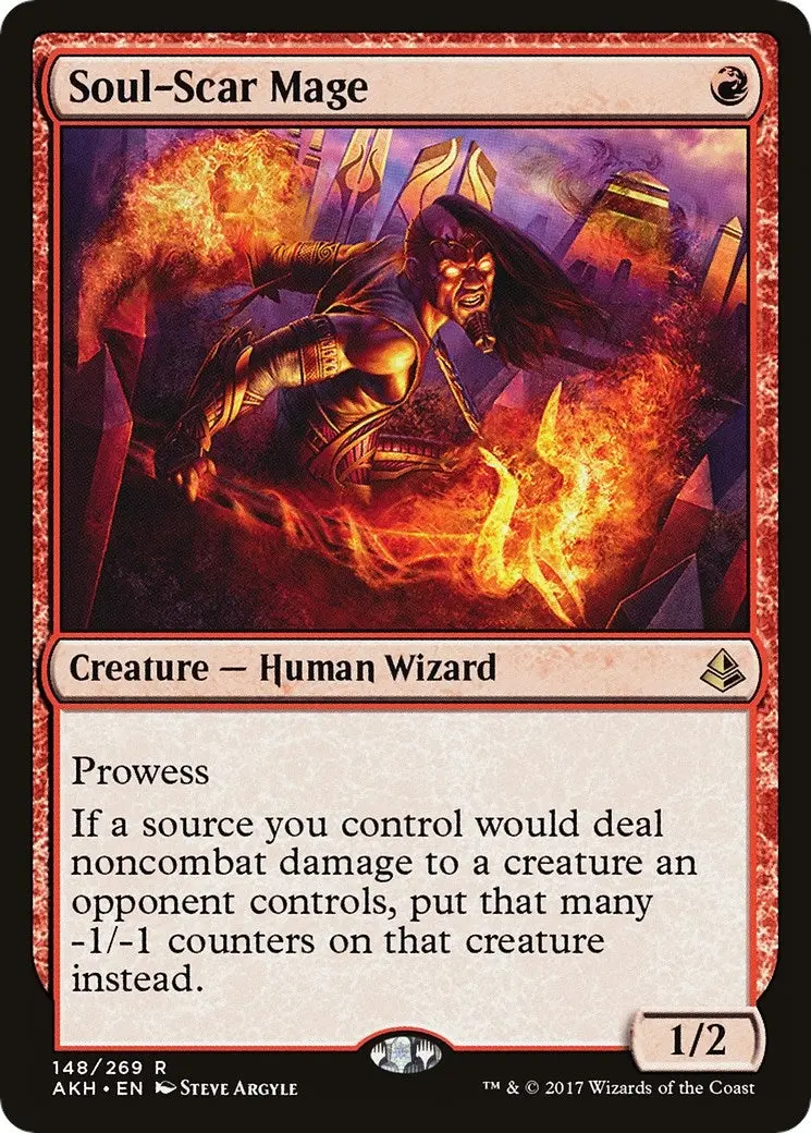 Soul-Scar Mage (148) (Akh) 1