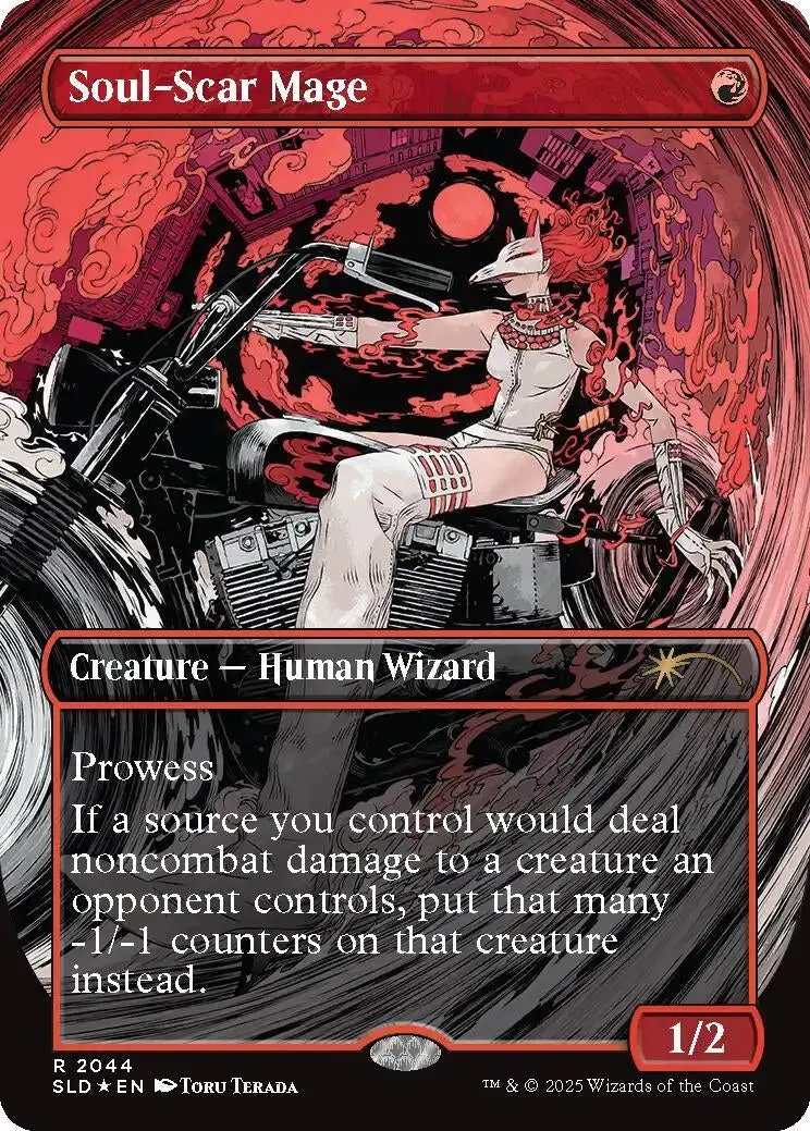 Soul-Scar Mage (2044) (Raised Foil) (2044) (Sld) 1