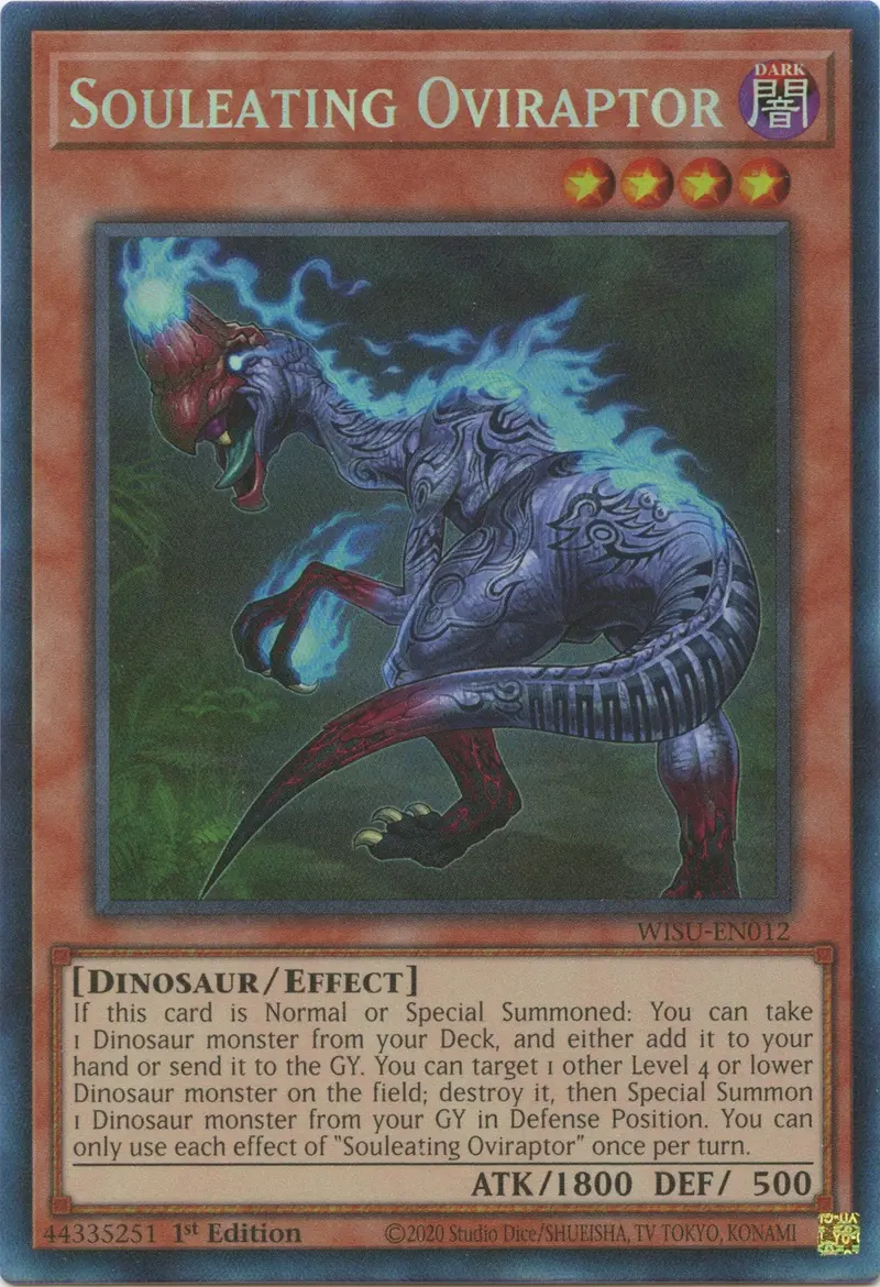 Souleating Oviraptor [Wisu-En012] Collector's Rare 1