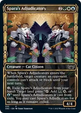 Spara's Adjudicators (Showcase) (335) (Snc) 1