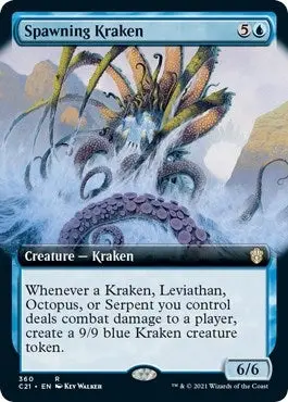 Spawning Kraken (Extended Art) (360) (C21) 1