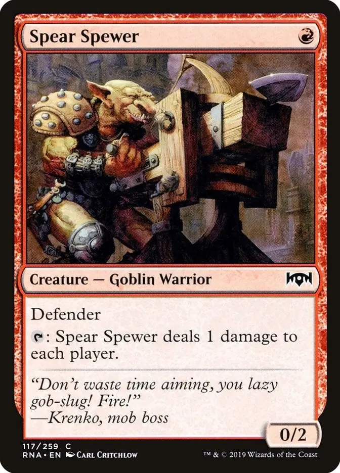 Spear Spewer (117) (Rna) 1