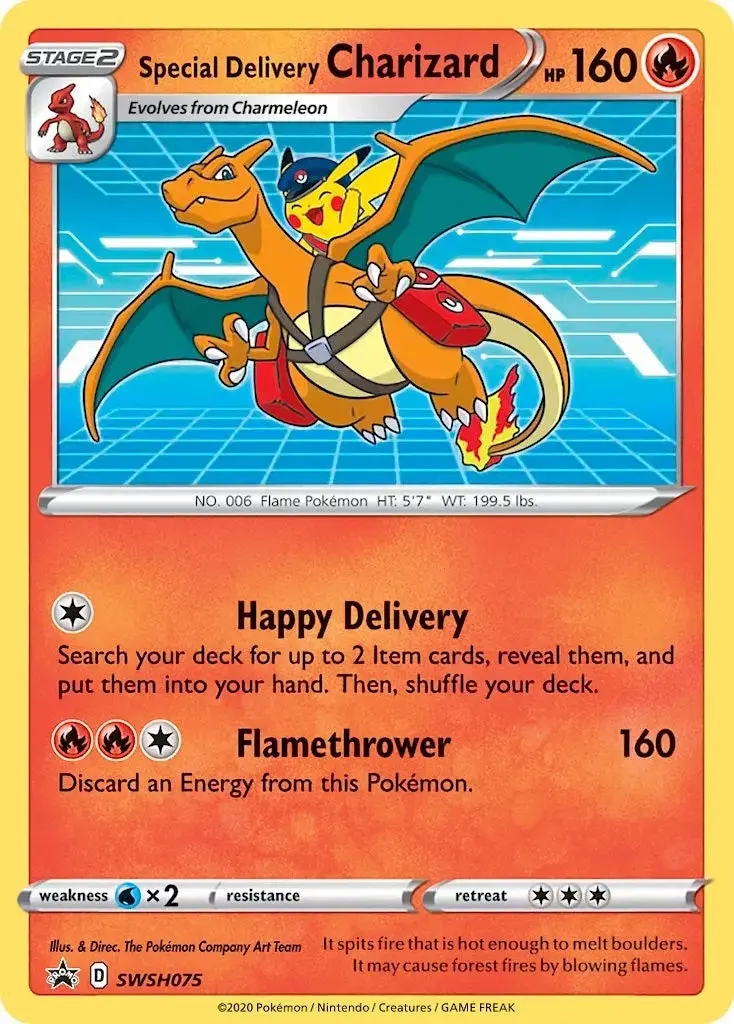 Special Delivery Charizard - Swsh075 (Swsh075) (Swsd) 1