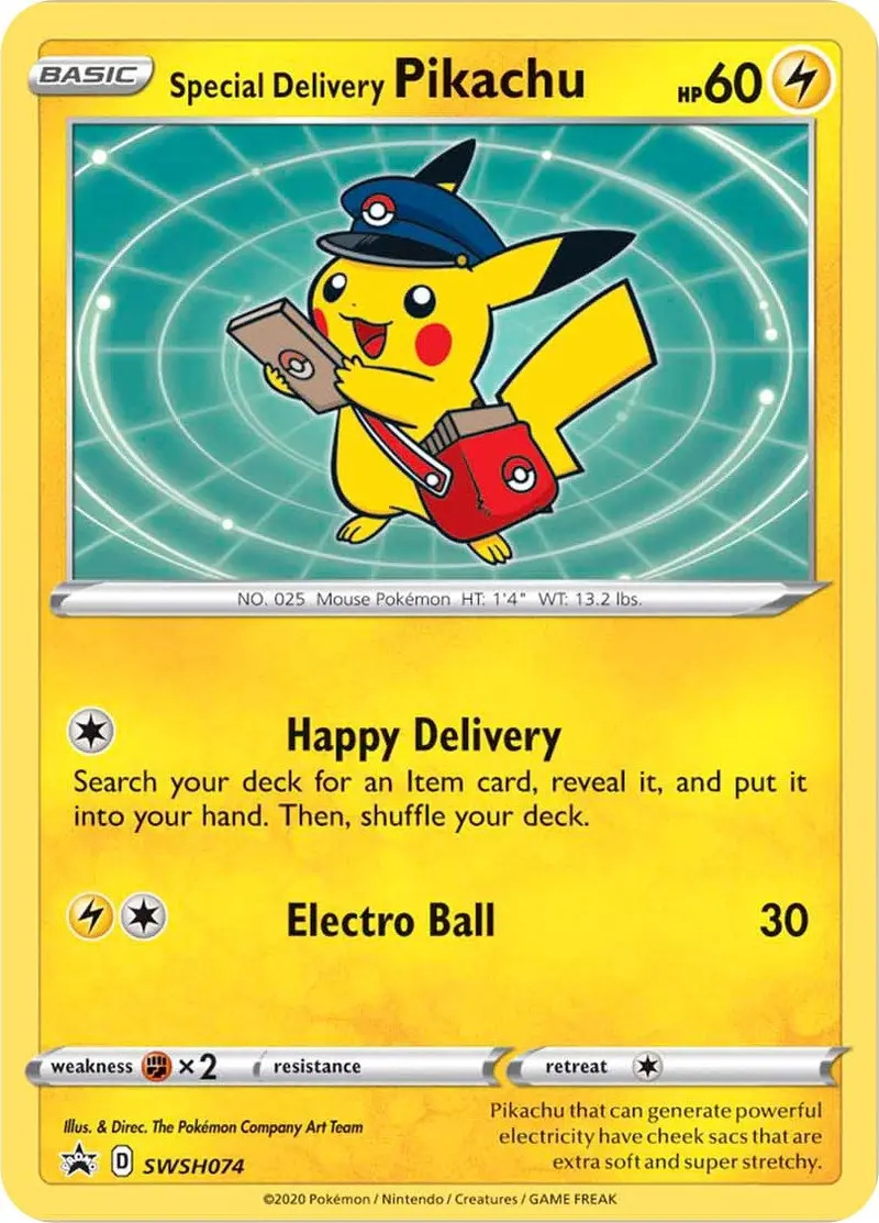 Special Delivery Pikachu - Swsh074 (Swsh074) (Swsd) 1