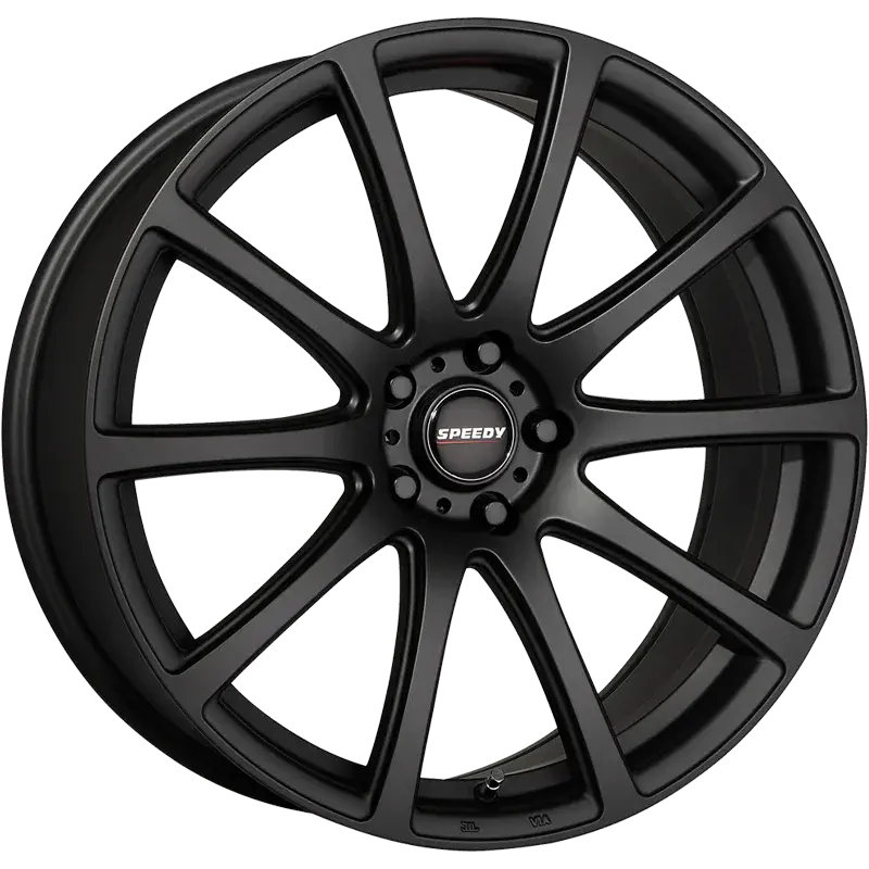 Speedy Wheels Carbine In Black Suede 1
