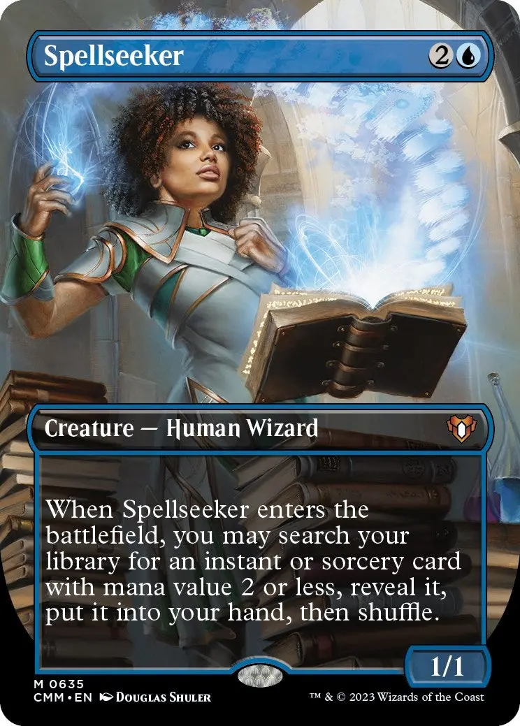 Spellseeker (Borderless) (635) (Cmm) 1