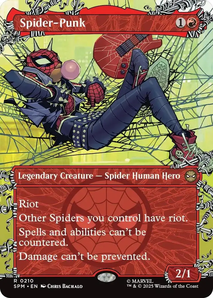 Spider-Punk (0210) (Borderless) (210) (Spm) 1