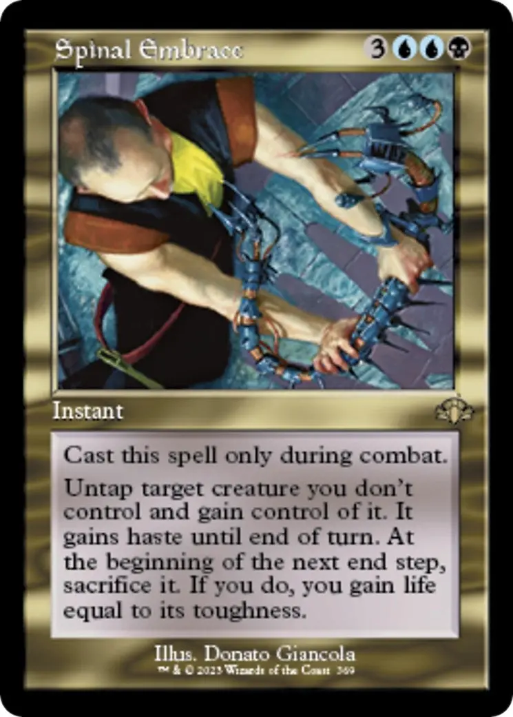 Spinal Embrace (Retro Frame) (369) (Dmr) 1