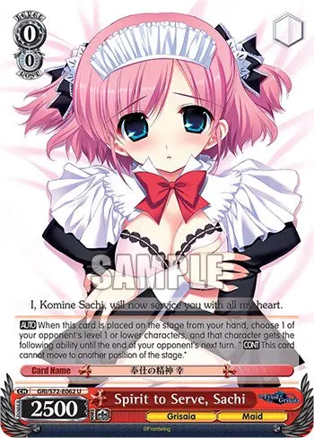 Spirit To Serve, Sachi [The Fruit Of Grisaia] 1