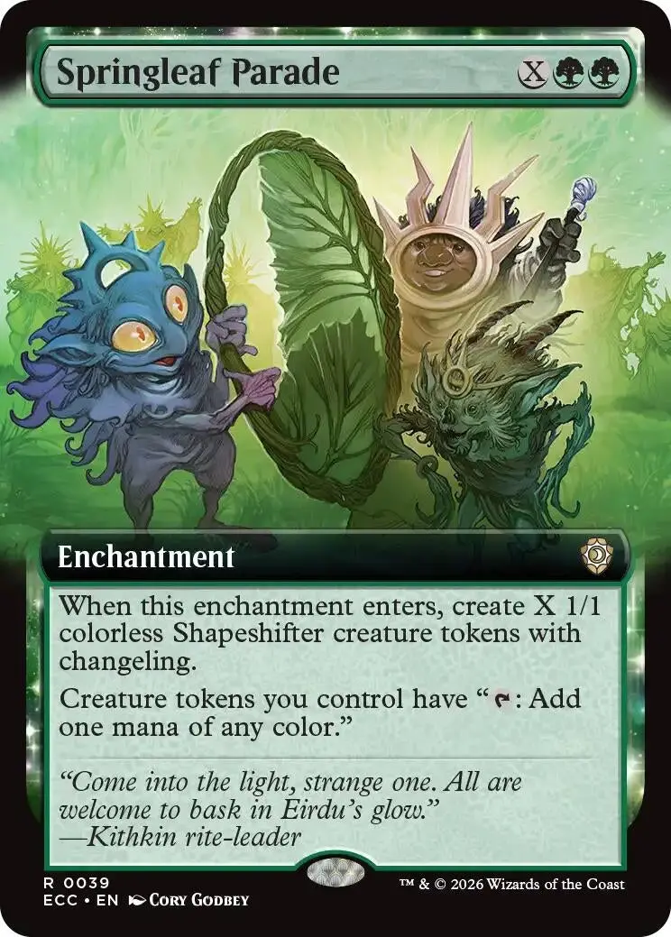 Springleaf Parade (Extended Art) (39) (Ecc) 1