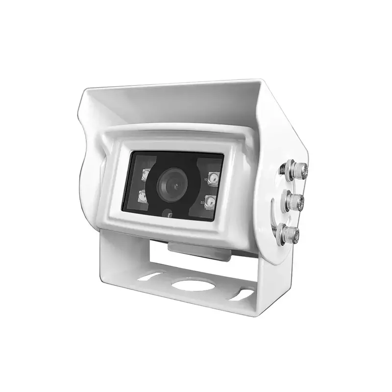 Square Camera (In White, 45/92/120 Deg Ahd) By Safety Dave | High-Performance Rear-View Camera 1