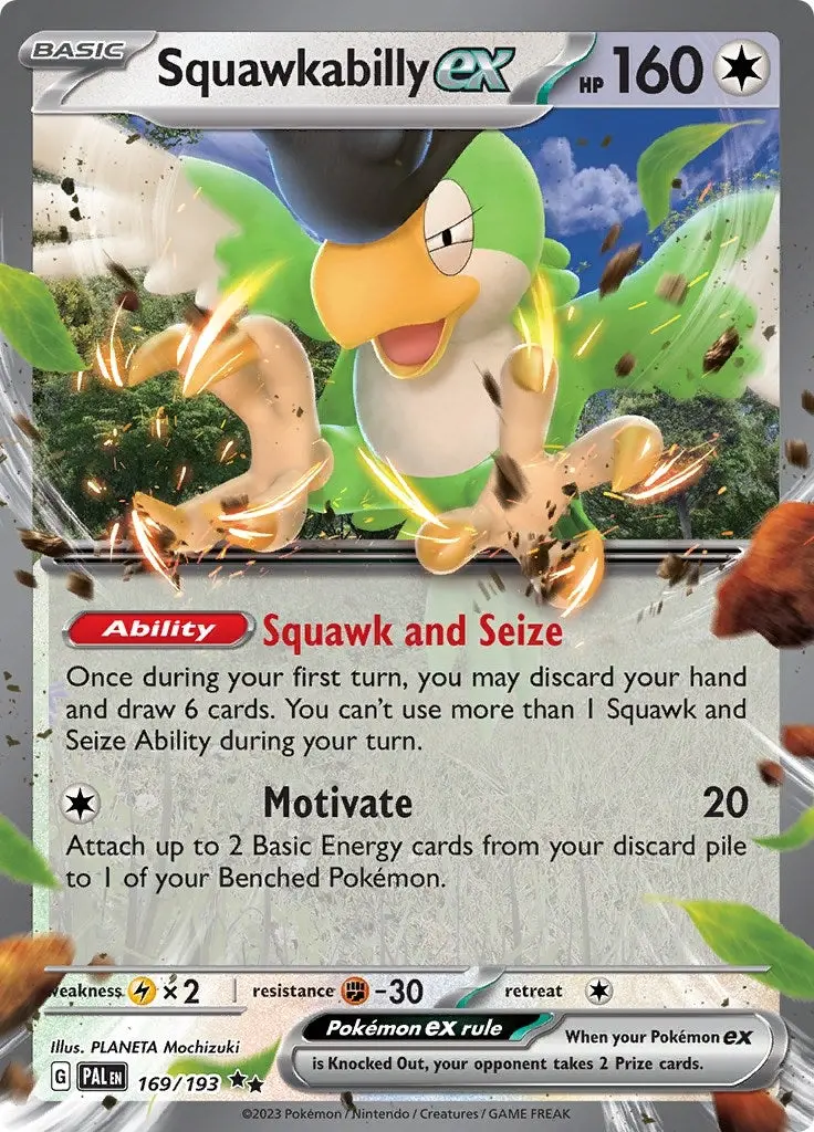Squawkabilly Ex (169/193) (Pal) 1
