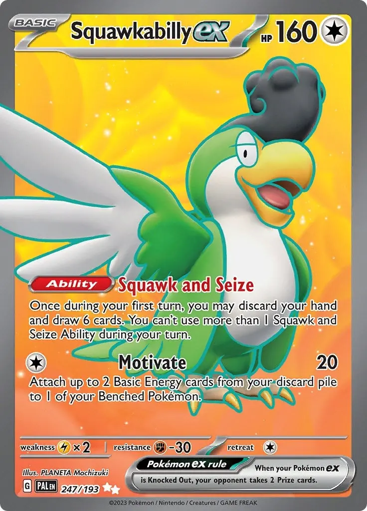 Squawkabilly Ex (247/193) (Pal) 1