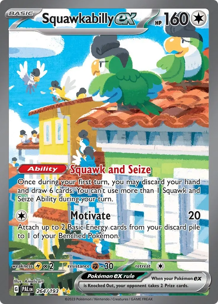Squawkabilly Ex (264/193) (Pal) 1