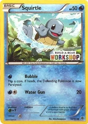 Squirtle - 14/101 (Build-A-Bear Workshop Exclusive) (014/101) (Mcap) 1