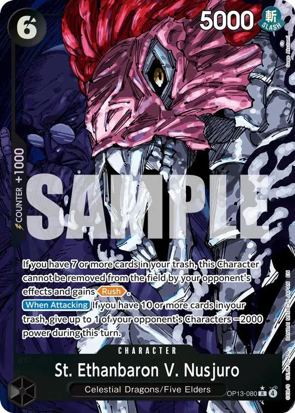 St. Ethanbaron V. Nusjuro (Alternate Art) (Op13-080) (Op13) 1