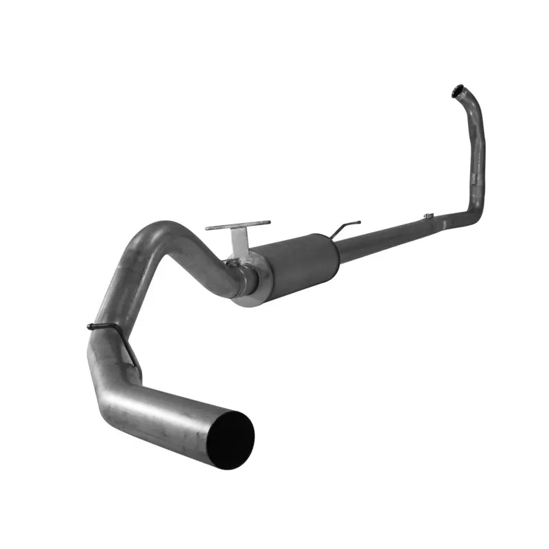 Stainless Steel Exhaust Kit 2003-2007 Ford Powerstroke 6.0L F250/350/Harley Edition Pickups 4-Inch Auto Only Does Not Fit Regular Cab 1