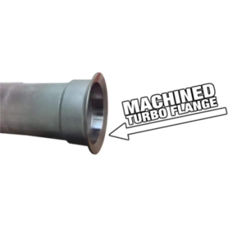 Stainless Steel Exhaust Race Pipes Ford Powerstroke 2011-2019 6.7L F250/F350/F450 Pick-Up 4-Inch No-Bungs 2