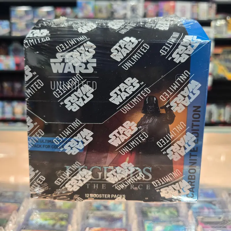 Star Wars: Unlimited - Legends Of The Force Carbonite Edition Booster Display 1