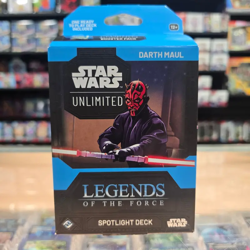 Star Wars: Unlimited - Legends Of The Force - Spotlight Deck (Darth Maul) 1