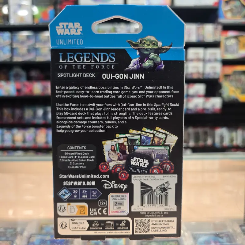 Star Wars: Unlimited - Legends Of The Force - Spotlight Deck (Qui-Gon Jinn) 2