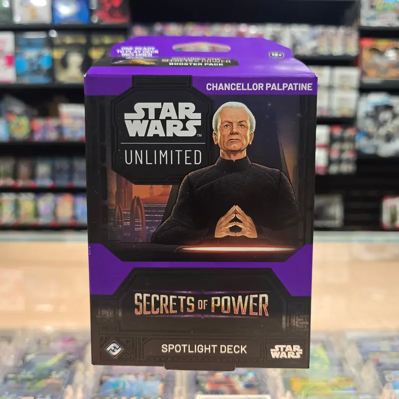 Star Wars: Unlimited - Secrets Of Power - Spotlight Deck (Chancellor Palpatine) 1