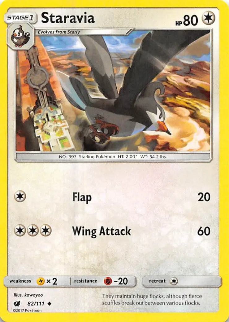 Staravia (82/111) (Sm04) 1