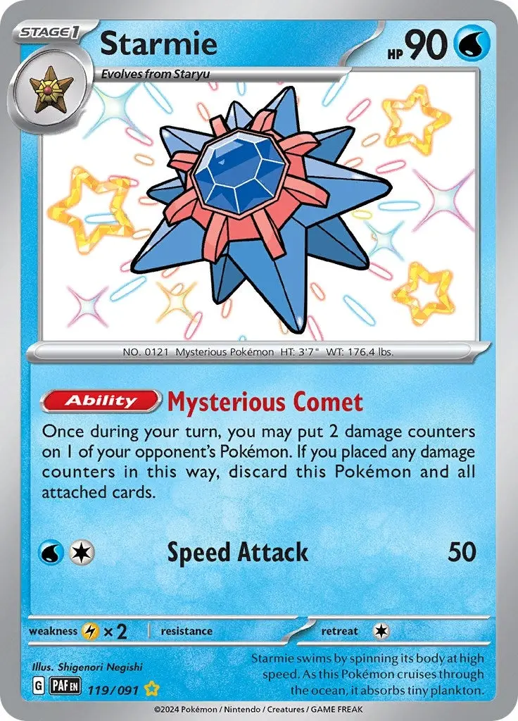 Starmie (119/091) (Paf) 1