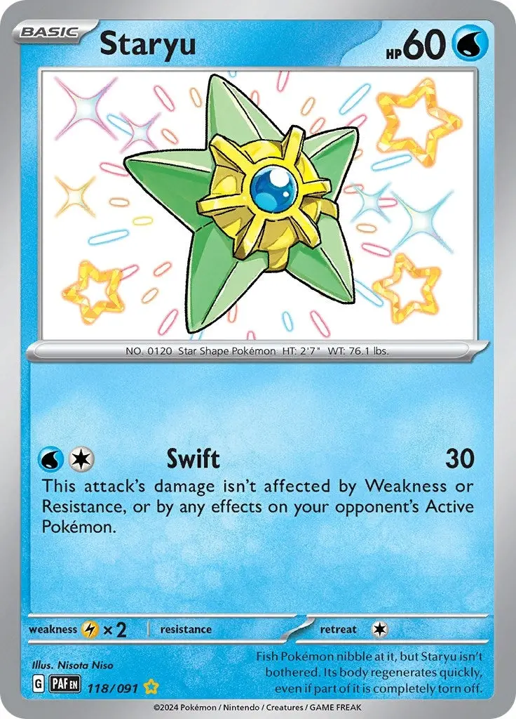 Staryu (118/091) (Paf) 1