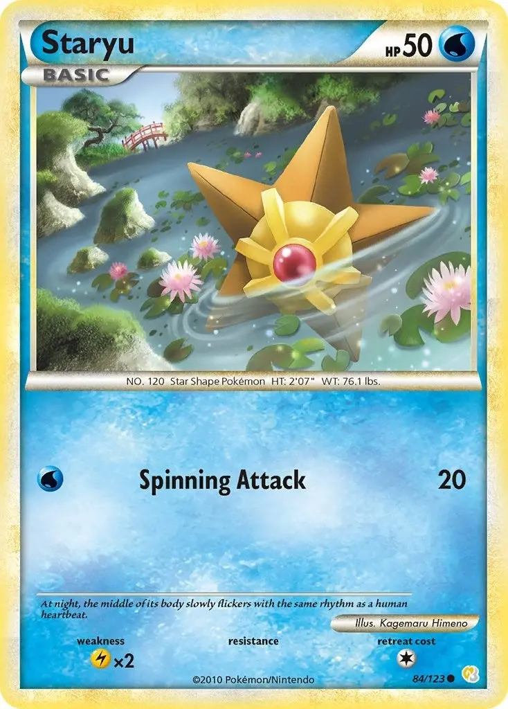 Staryu (84/123) (Hs) 1