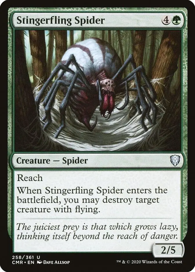 Stingerfling Spider (258) (Cmr) 1