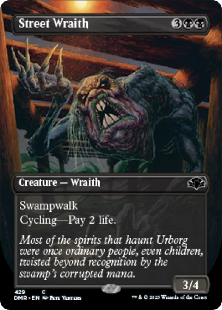 Street Wraith (Borderless) (429) (Dmr) 1