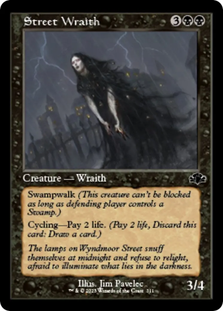Street Wraith (Retro Frame) (311) (Dmr) 1