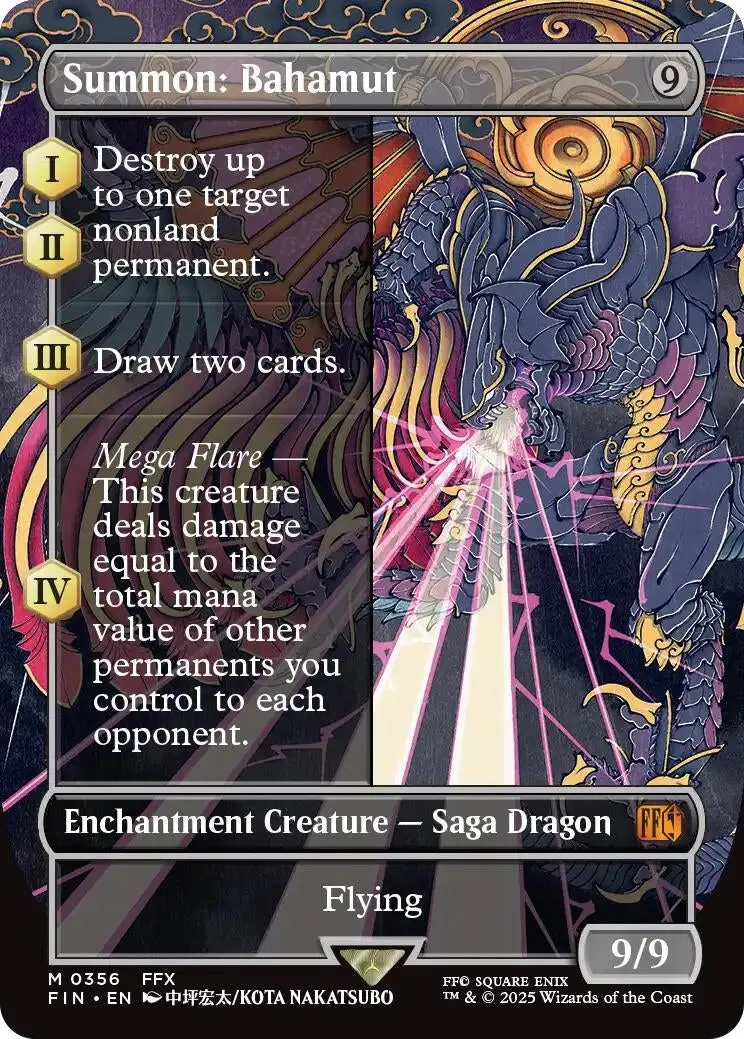 Summon: Bahamut (Borderless) (356) (Fin) 1