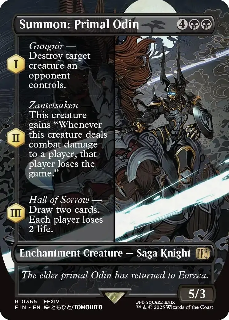 Summon: Primal Odin (Borderless) (365) (Fin) 1