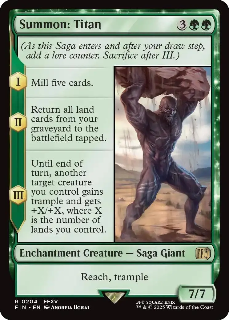 Summon: Titan (204) (Fin) 1