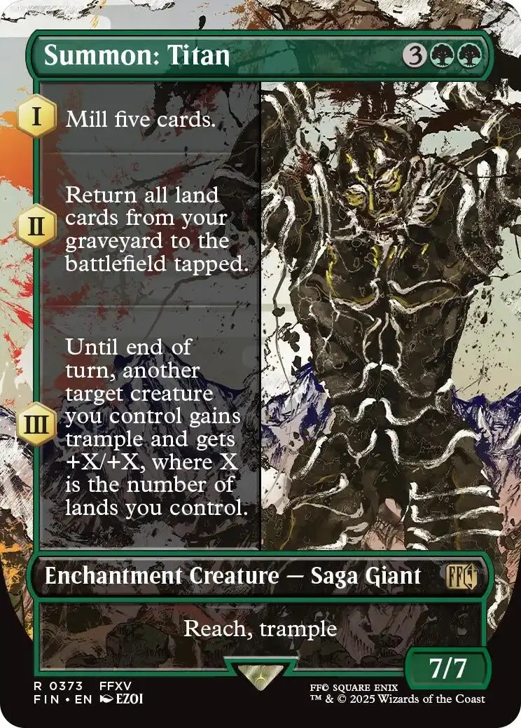 Summon: Titan (Borderless) (373) (Fin) 1
