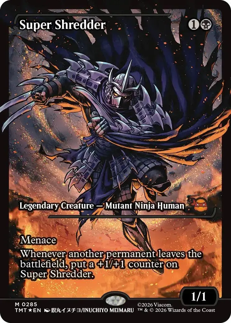 Super Shredder (Showcase) (285) (Tmt) 1