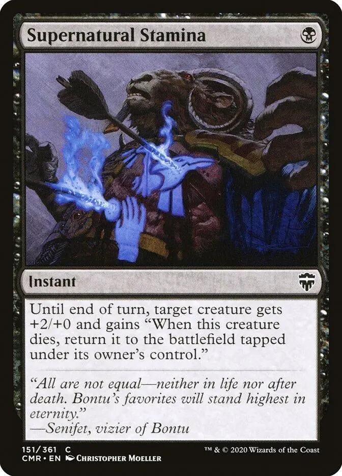 Supernatural Stamina (151) (Cmr) 1
