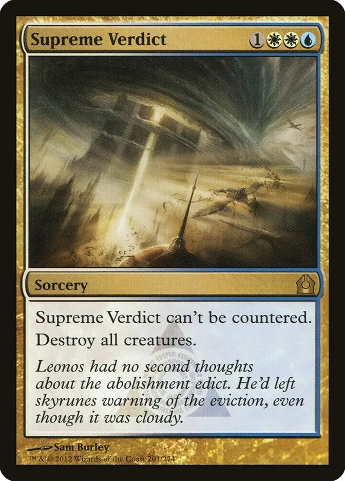 Supreme Verdict (201) (Rtr) 1