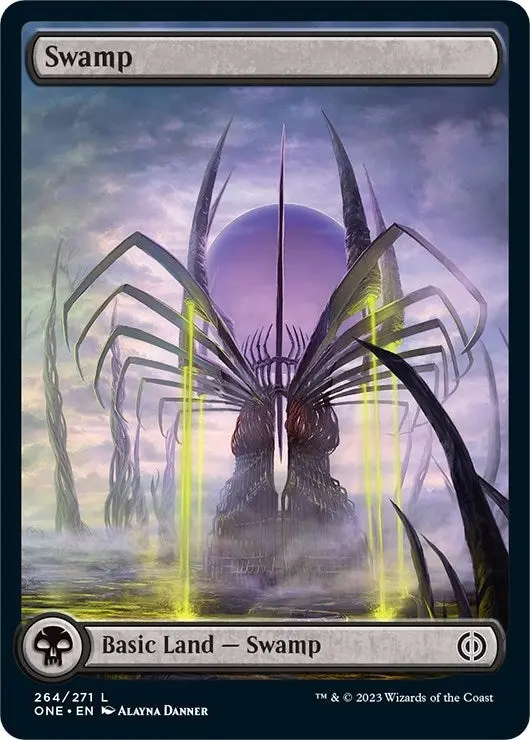 Swamp (264) - Full Art (264) (One) 1
