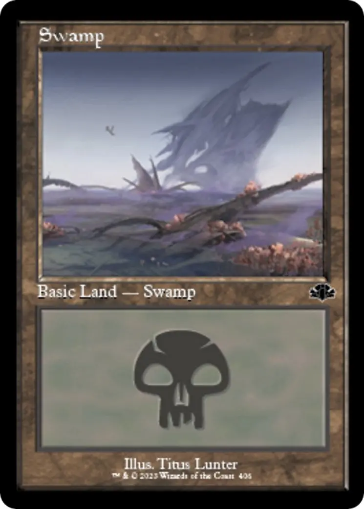 Swamp (406) (Retro Frame) (406) (Dmr) 1