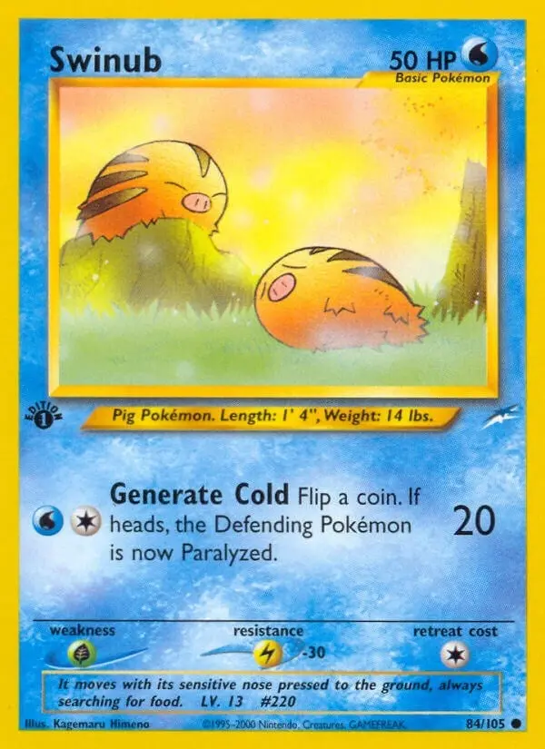 Swinub (084/105) (N4) 1