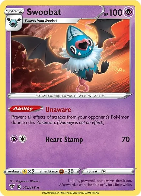 Swoobat (074/185) (Swsh04) 1