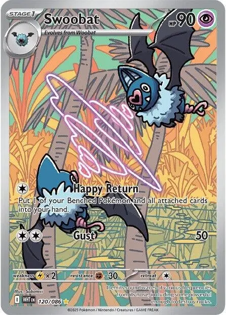 Swoobat (120/086) (Wht) 1