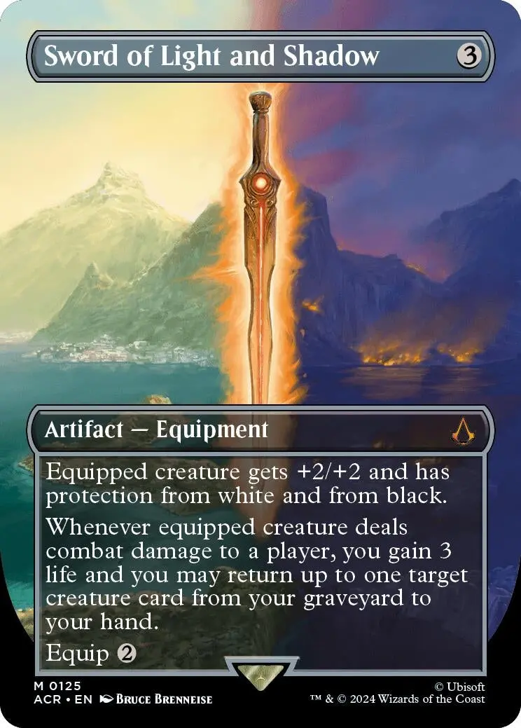 Sword Of Light And Shadow (Borderless) (125) (Acr) 1