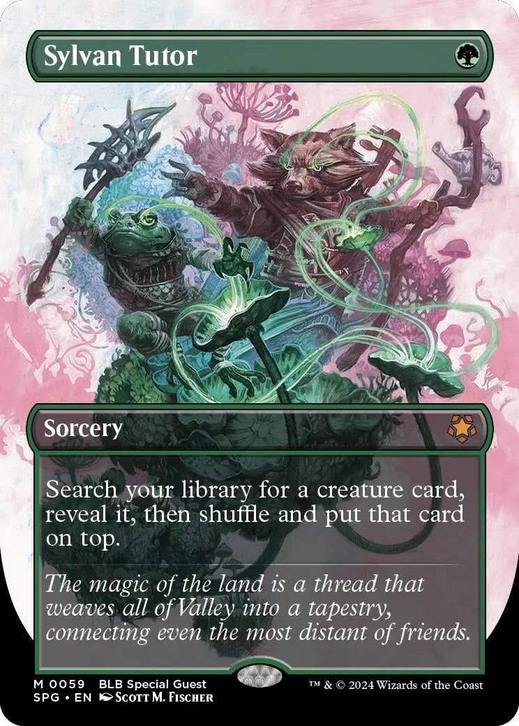 Sylvan Tutor (Borderless) (59) (Spg) 1