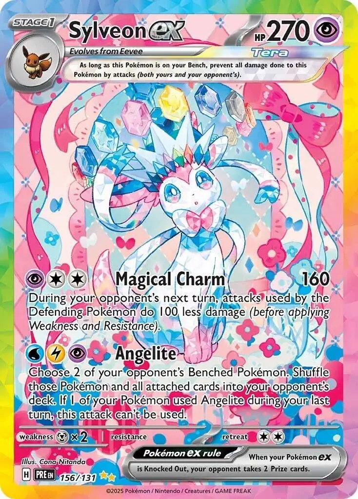 Sylveon Ex (156/131) (Pre) 1