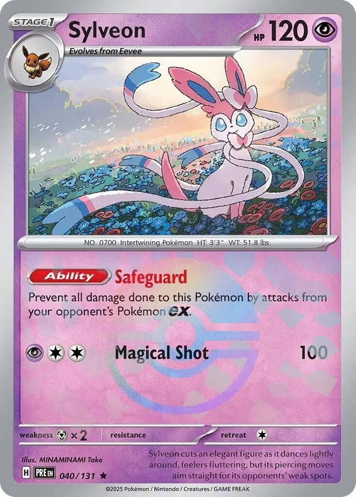 Sylveon (Poke Ball Pattern) (040/131) (Pre) 1